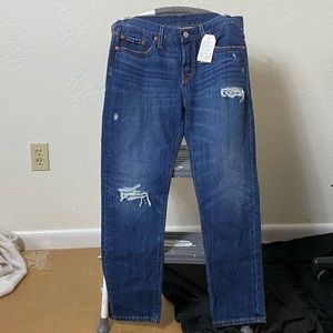 Levi 501 tapered jeans